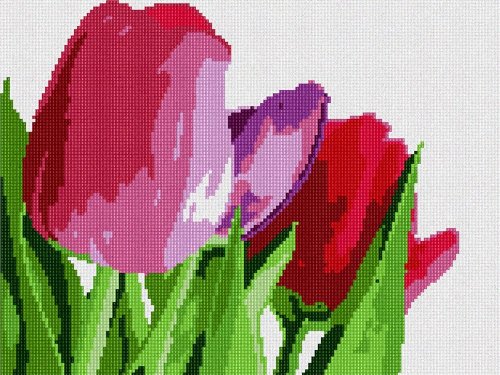 Pepita Needlepoint kit: About Tulips, 12