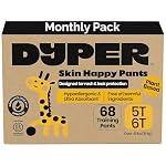 DYPER-Toddler-Training-Pants-5T-6T-for-Boys-Girls-HypoallergenicUnscented-Plant-Based-Perfect-for-Sensitive-Skin-Leakproof-Potty-Training-Pants-for-Day-Overnight-Protection