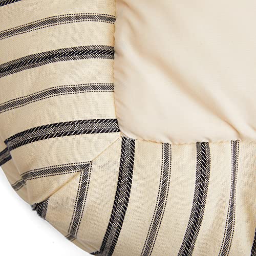 Everyyay Petco Brand Blue Nautical Striped Nester Dog Bed, 32" L X 24" W, Medium #TOP4