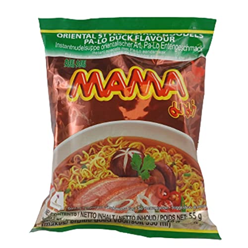 Mama Pa-Lo Duck 30er Pack (30 x 60g) Asiatische Instant Nudeln Pa-Lo- Ente