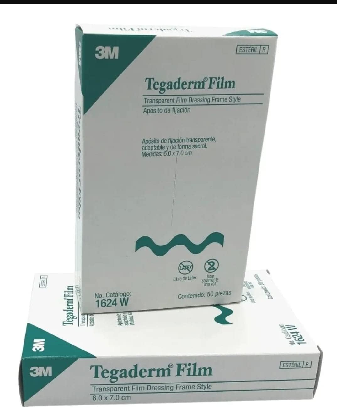 Nexcare Tegaderm Transparent Dressing - 2-3/8 Inches X 2-3/4 Inches - 100