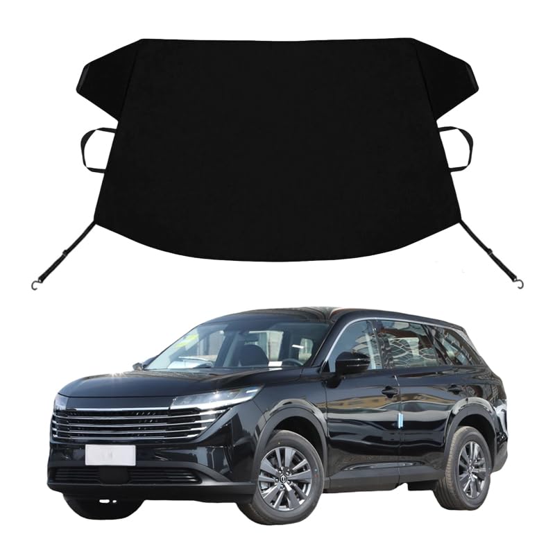 Image of Pathfinder Custom Windshield Cover for Ice and Snow for Ni-ssan Pathfinder Windshield Snow Cover 600D Shade Blocks Winter Frost Hail Protector Car Accessories