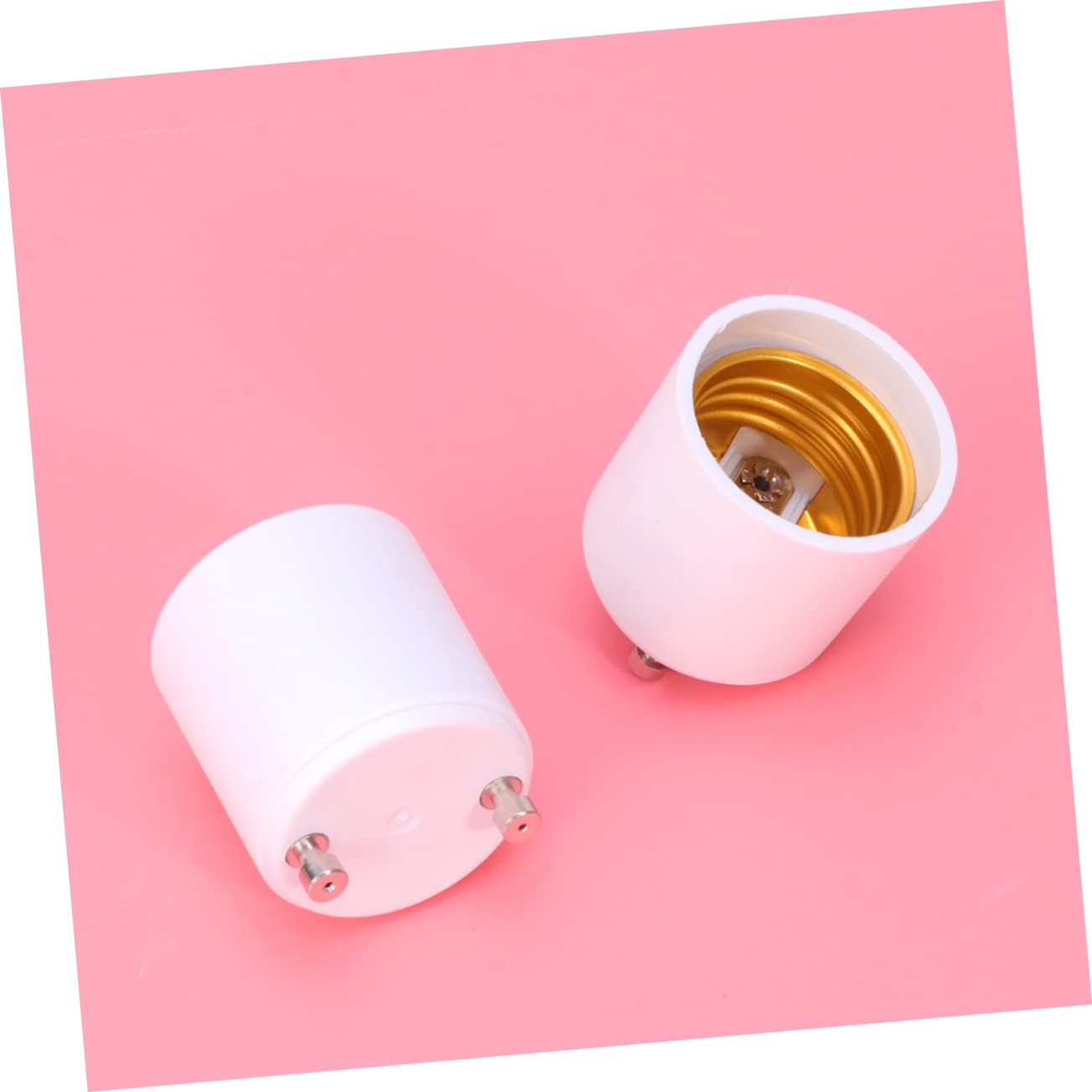 Gadpiparty 3 Set Di Adattatori Per Portalampada A Led Da Gu24 A E26/e27 Convertitore Universale Per Portalampada Design Non Sicuro Per Casa E Ufficio 5 Pezzi*3