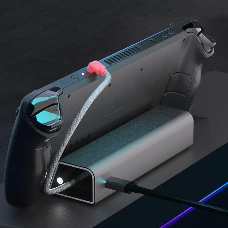 Charging Dock Stand Base for Steam Deck, Charger Docking Station, Charging Stand, Black