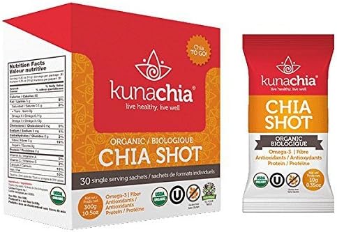 Organic chia Shot (30 Single Serving sachets)