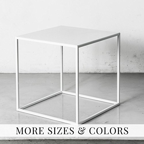 Patrick Cain Designscube Side Table End Table Stool Or Nightstand Powder Coated White Dailymail