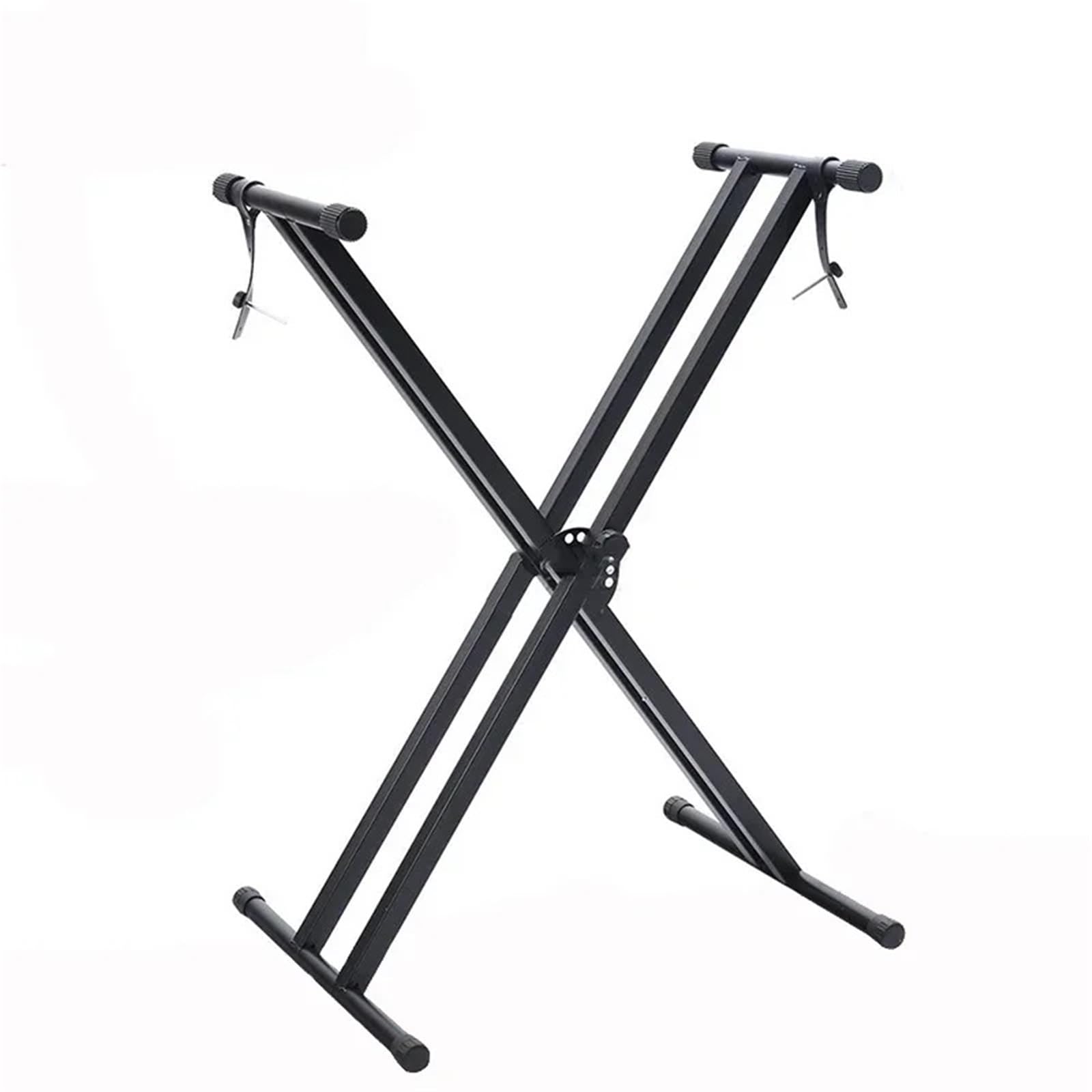 Zymjzbetic One Color Keyboard Stand Double Tube Electronic Organ Stand
