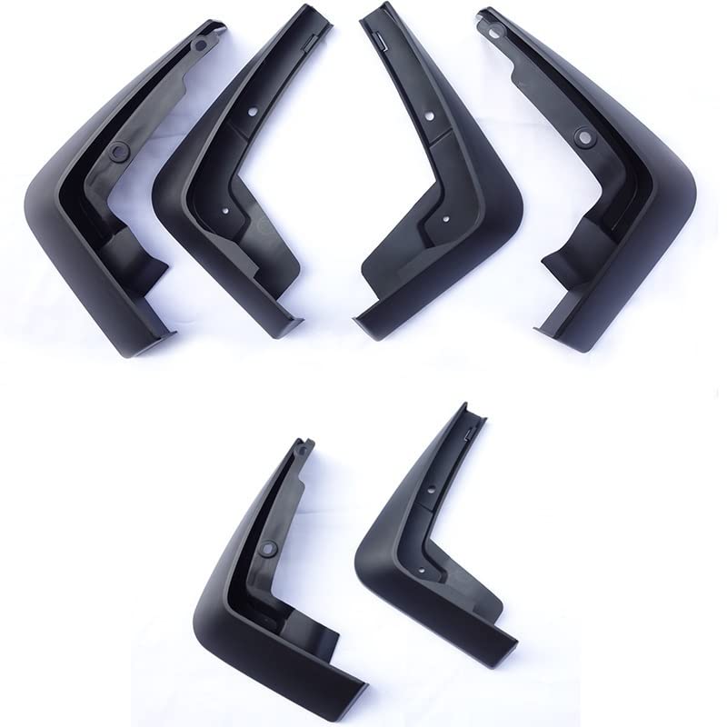 Guardabarros para lluvia y barro compatibles con coche A5 2017-2020 kit de 4 piezas 3