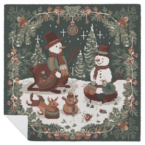 Servilletas de Tela Reutilizables POLESVBM Set 4 Floral miniatura 6