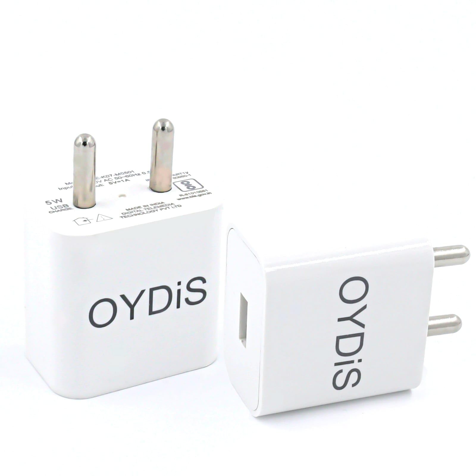 OYDiS 5V 1A Mobile Charger Wall Charger | Fast Charger | All iOS & Android Devices | Charger Without Cable | Made in India | BIS Certified White Color Pack 1 (B0CQNVV7JZ) Amazon Price History, Amazon Price Tracker