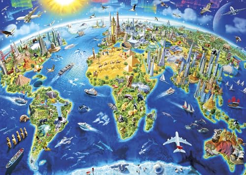 大人のパズル古代世界地図1000ピース、70✖️50cm 大人のパズル古代世界地図1000ピース、70✖️50cm 大人のパズル