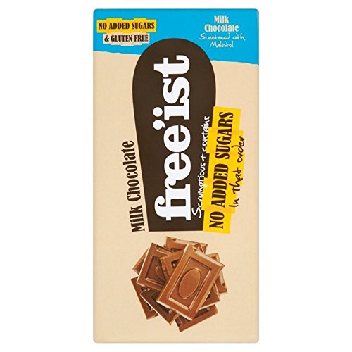 (Free'ist) Ỹ`R[g75O (x6) - Free'ist No Added Sugar Chocolate 75g (Pack of 6) [sAi]