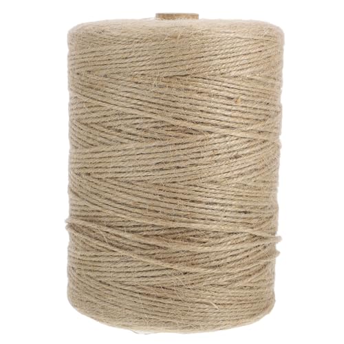 Corde de jute khaki abat-jour fil naturel tressage et décoration suspension