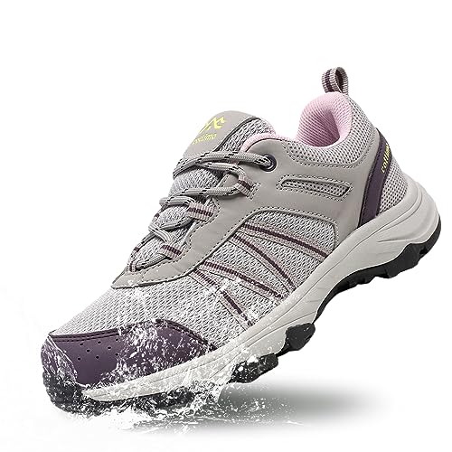 COTTIMO Women's Waterproof Hiking Sneakers