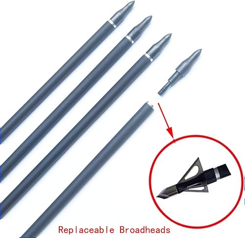 Miniatura 8 de Águila Colorida 12 unids 283031 pulgadas columna vertebral 500 carbono flecha para recurvoscompuestos arco arco flechas tiro