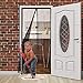 Lulu Home Magnetic Screen Door, Reinforced Screen Door Curtain with Full Frame Seal and Durable Mesh, Fits 39