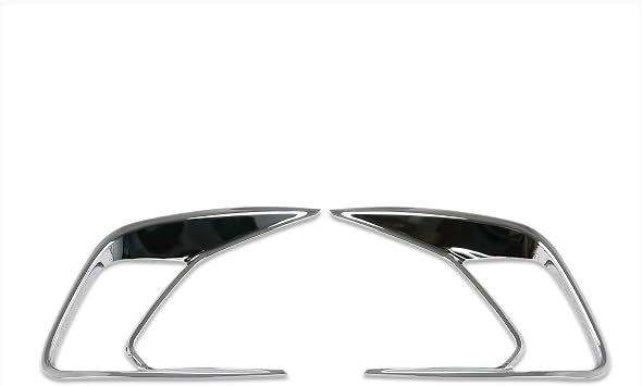 Beautost Fit For Toyota New Grand Highlander 2024 2025 2026 Front Fog Light Cover Trims Chrome