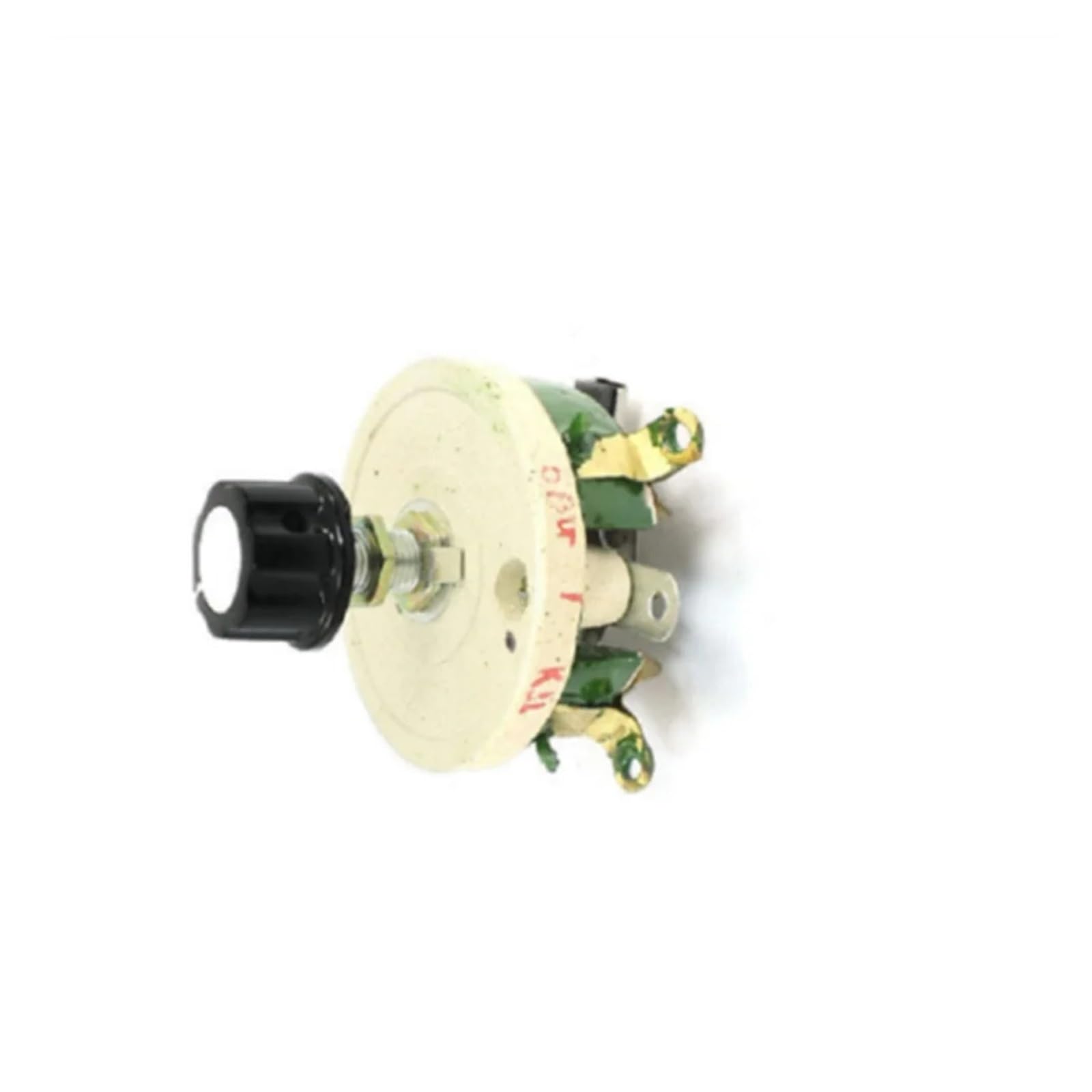 Potenziometro ceramico a Filo Avvolto Resistore reostato Regolabile 50W 1R/2R/5R/10R/20R/30R/50R/100R/200R/300R/500R/1KR/2KR/3KR (Size : 2R)