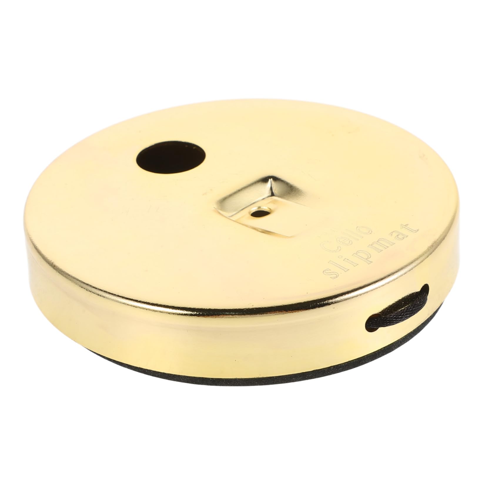 Holibanna Non-slip Mat Cello Pad Cello Endpin Stopper Instrument Accessories Rock Stop Musical Instrument Accessories Violin Stopper Golden Rubber
