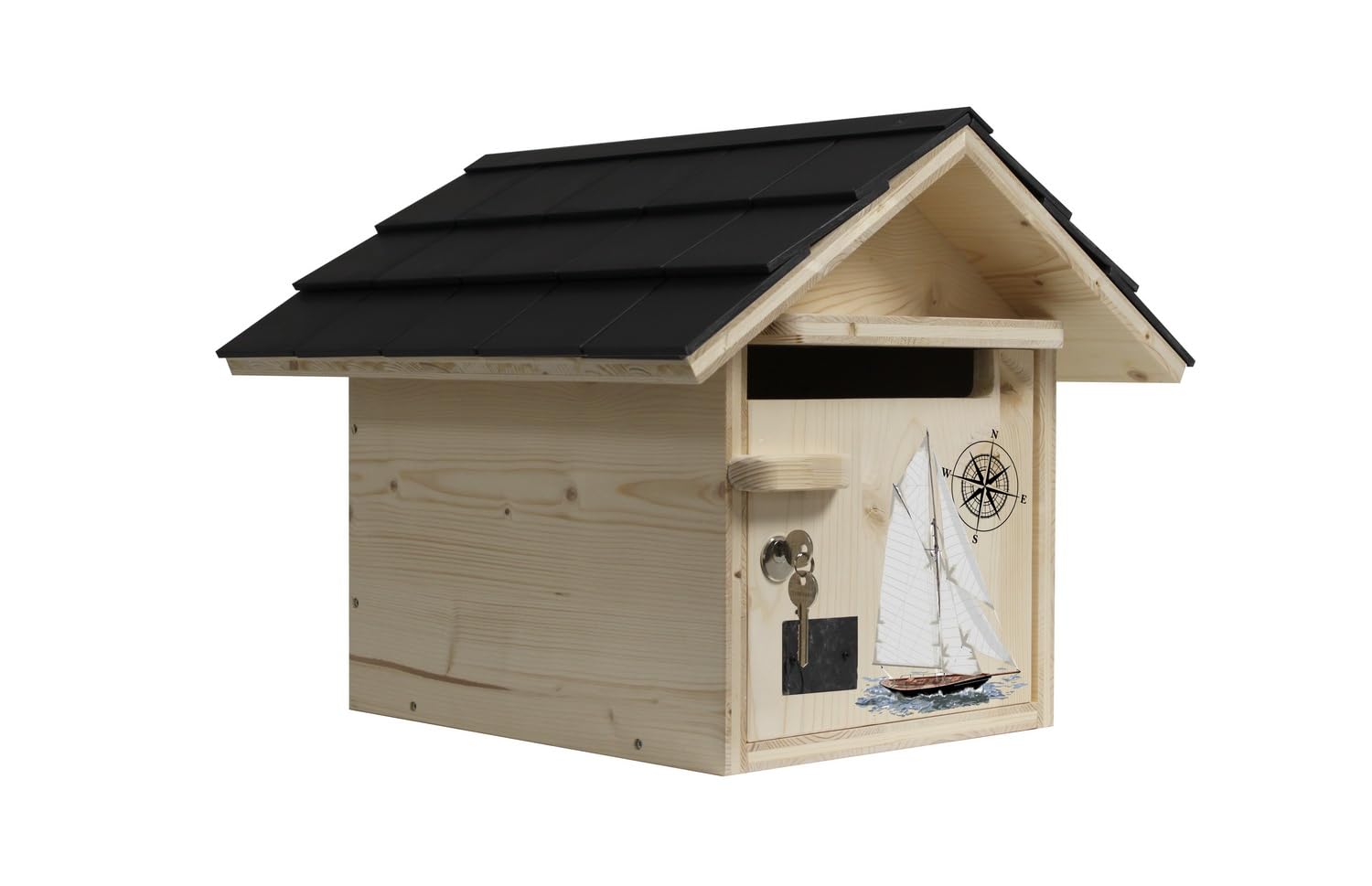 Boite aux lettres Voilier Prestige pour sublimer l'entrée de maison