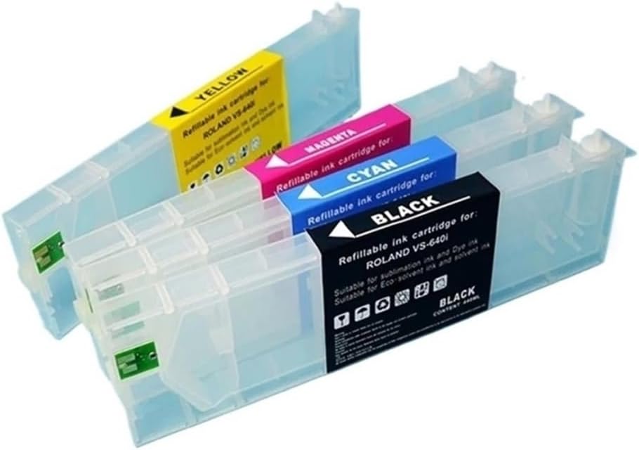 440ML ECO-SOL MAX Replacement Fill in Carrier ESL3 ，Compatible for Roland BN-20 SolJet PRO II SP-i Series Printers（6Colors Options）(Magenta)