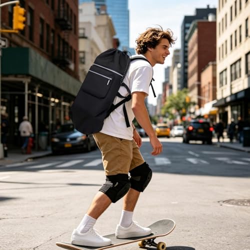 Funda de transporte Lóngboard de 110x32 cm resistente al agua para patinar 2
