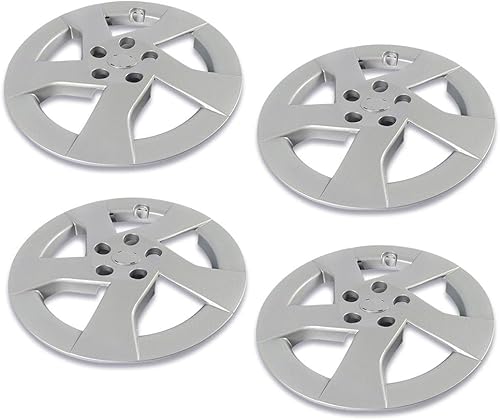 GRAND ORANGE Tapacubos compatible con Toyota Prius de 15 pulgadas, 15.0 in, neumático de automóvil 2010-2011, 4 piezas 42602-47110 tapa exterior de