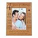 LifeSong Milestones 4th Anniversary Picture Frame 4 Year of Marriage - Four Year Wedding Keepsake Gift for Parents Husband Wife him her Holds 4x6 Photo - I Wish I Could of met You Sooner (6.5x8.5)