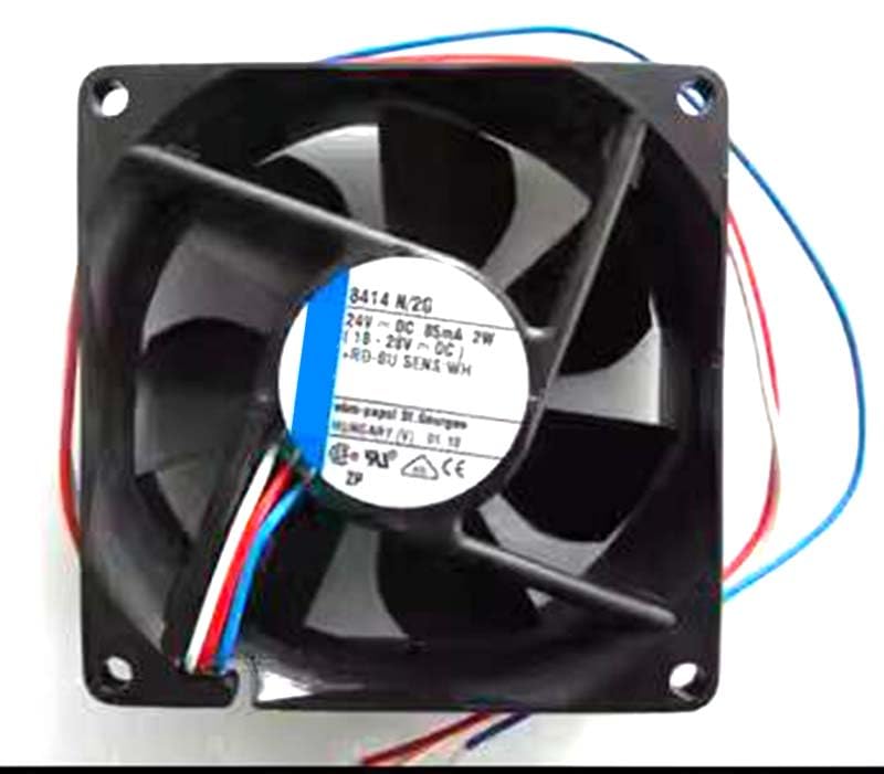 Ventilateur 3 fils 24V 8414N/2GH à haut flux d'air pour convertisseur de tension
