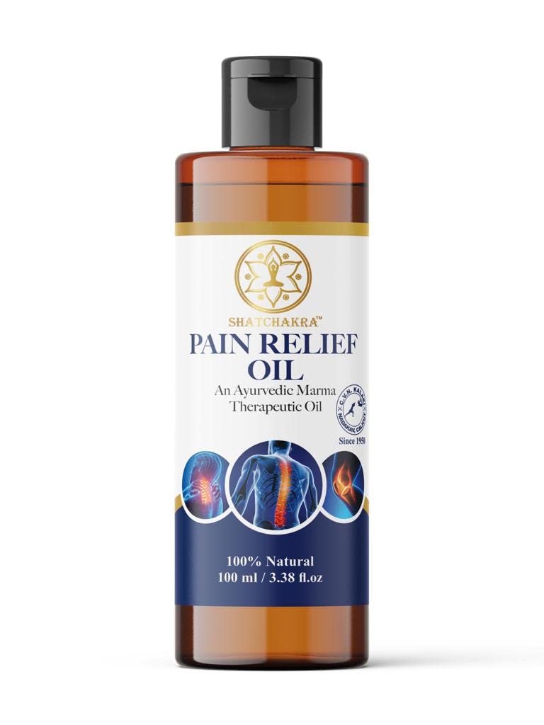 Shatchakra Pain Relief Oil since 1950 for Back Pain, Joints & Knee Pain | Natural Ayurvedic Product | Fast relief for Neck & Shoulder Pain | Made with Eucalyptus & Lemon grass oil | Massage Oil (B0C7HF3N6Q) Amazon Price History, Amazon Price Tracker