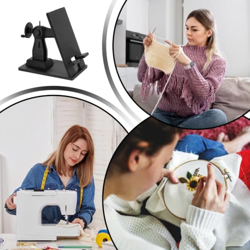 Soporte impreso en 3D retro con forma de máquina para mesa 5