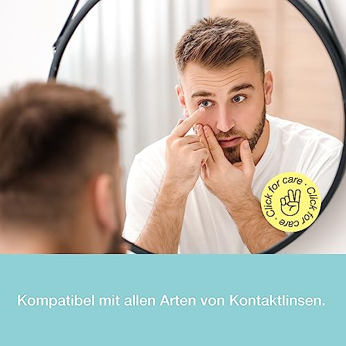 Liavince Augentropfen gegen trockene und gestresste Augen, mit Hyaluron, 10 ml, Kein Brennen, Befeuchtende und feuchtigkeitsspendende Tropfen, Kein tierischer Ursprung, Biokompatibel