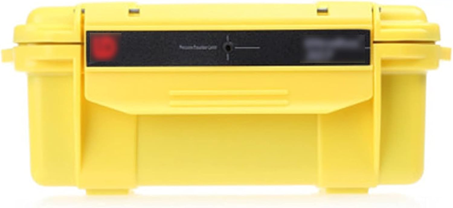 Toolbox Black Orange Yellow Portable Tool Box Outdoor Tool