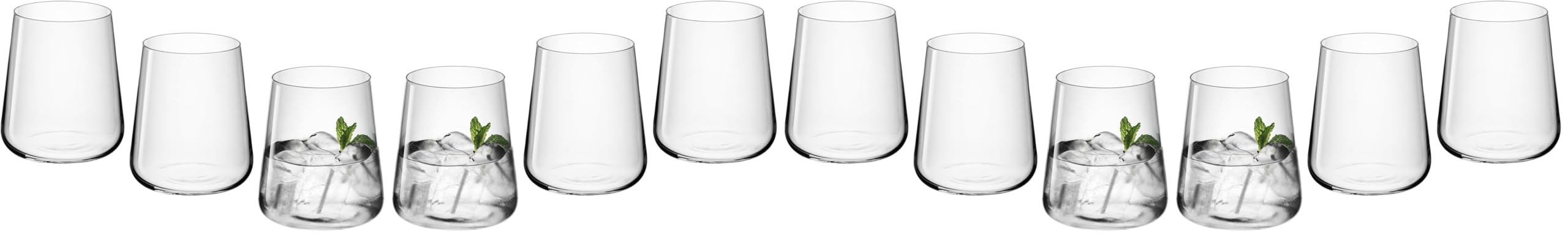 Verres à cocktail Gerlach 1760 de 430 ml | Lot de 12 verres à dessert et eau