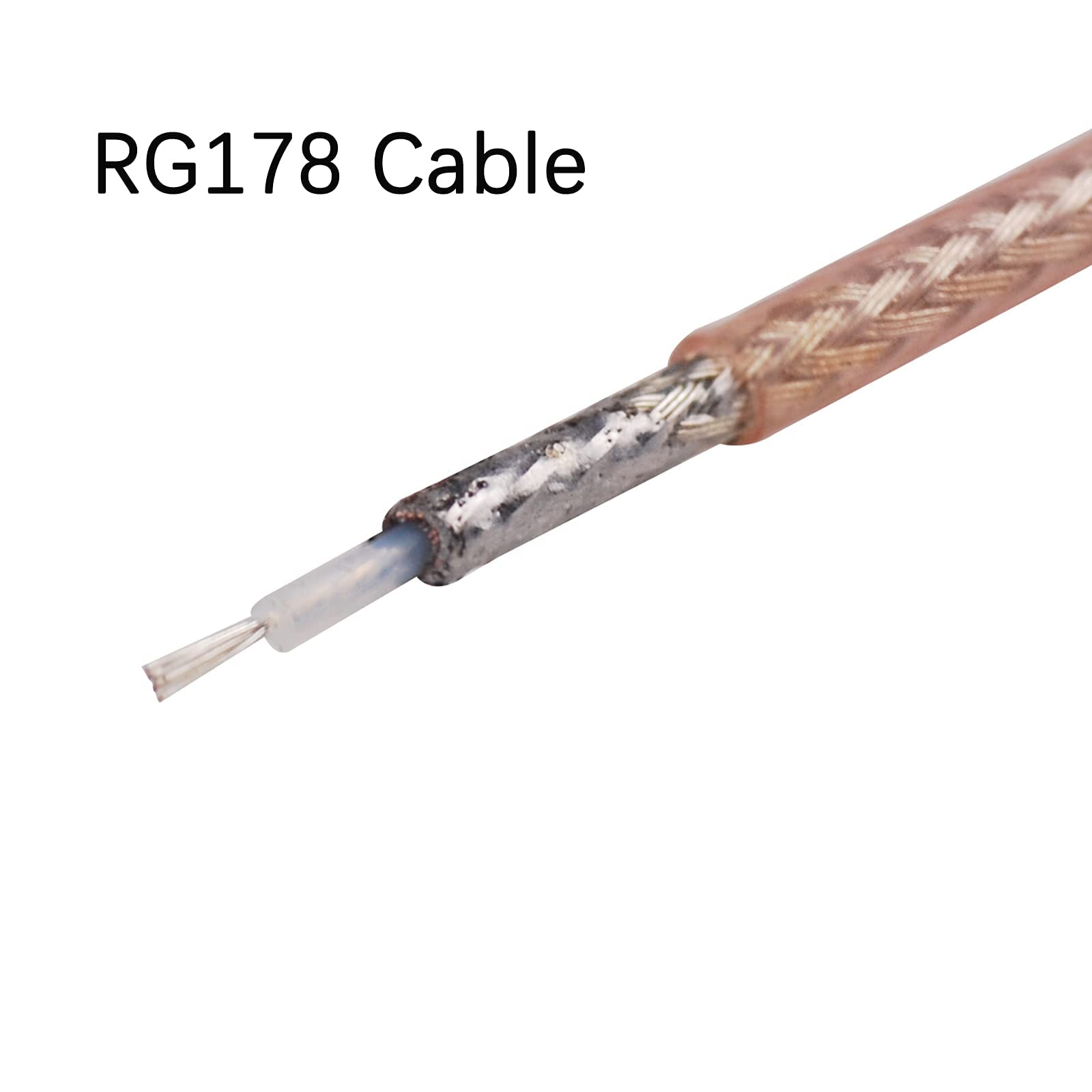Superbat Mini PCI na SMA Bulkhead O Ring Low Loss kabel koncentryczny (RG178 15 cm) do routera WLAN, mini kart PCIe, przedłużacz Pigtail PCI WiFi WAN wzmacniacz anteny