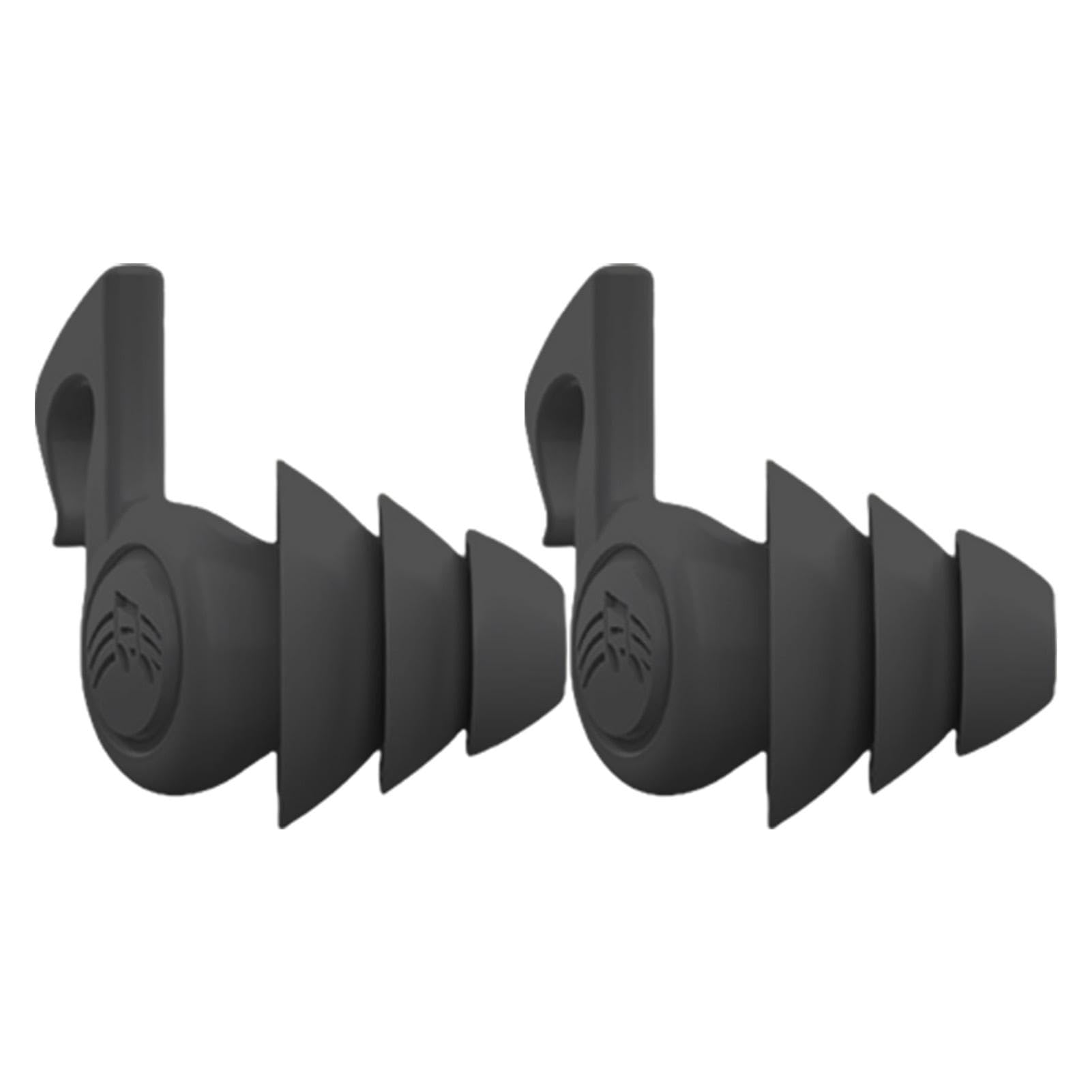 Teksome Sleep Ear Plugs - 3 Layer Hearing Protection Reusable Silicone Ear Plugs | Effective Washable Ear Plugs, Super Soft High Decibel Ear Plugs for Reading