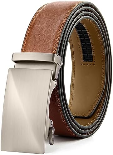 CHAOREN Gürtel Herren, Automatik Ledergürtel Herren 35mm ohne Löcher