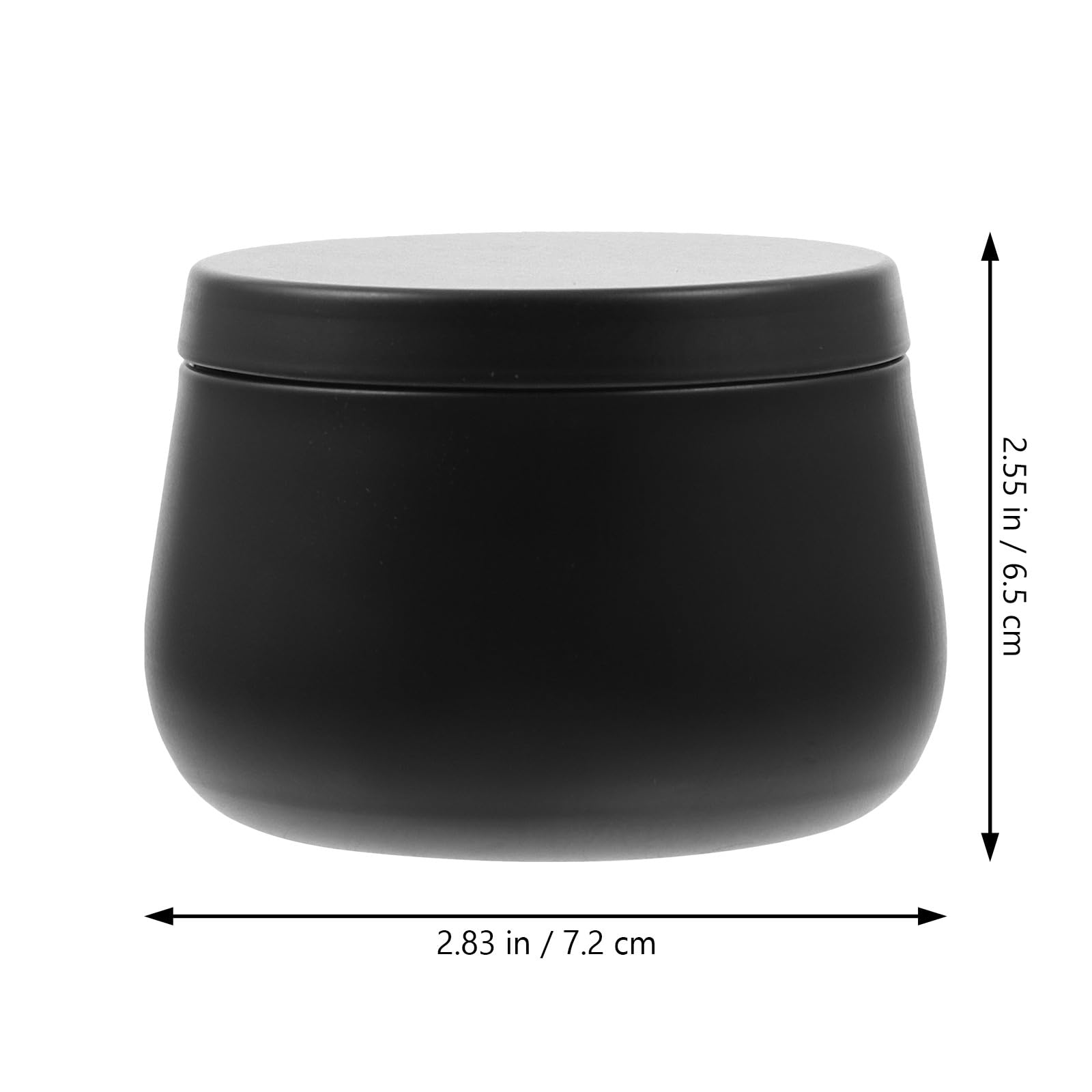 ULTECHNOVO 24 Stück Runde Blechdosen 120 Ml aus Weißblech mit Deckel Aufbewahrungsgläser für Tee Bonbons Multifunktionale Vorratsbehälter für Küche und Haushalt