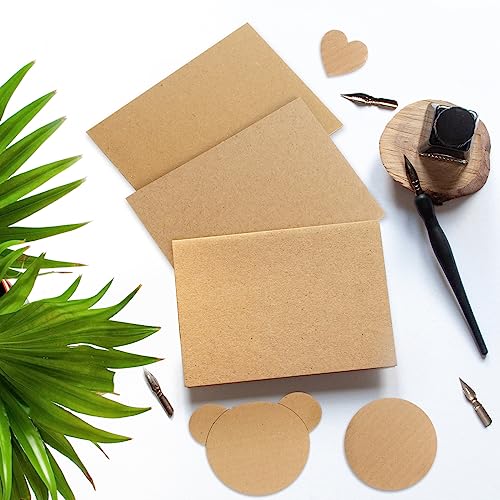 Image of 50 Pack Corrugated Cardboard Sheets Flat Hard Cardboard Inserts Back to School Classroom Supplies Flat Squares Separators for Shipping, Mailing, Packing, Art Projects, DIY Crafts(3.5 x 4.5 Inch,Brown)