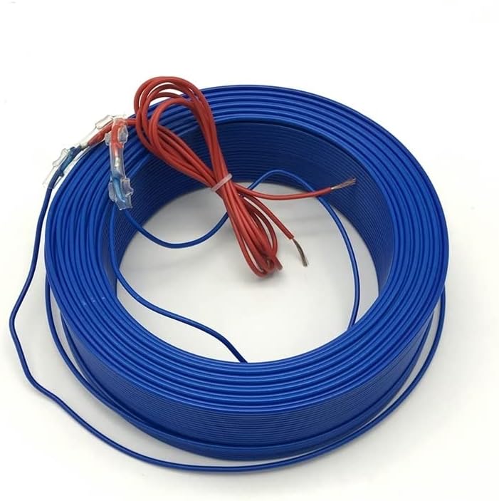 50M/Set Greenhouse Warm Underfloor Heating Wire Air Hotline Soil Warming Heating Cable for Plants for Vegetables House