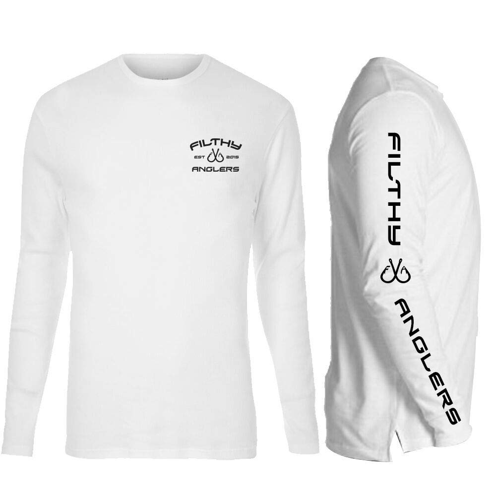 Filthy Anglers Long Sleeve Lightweight Cotton Fishing Shirt for Men & Women