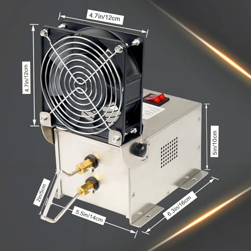 Electric Rope Cutter Hot Knife Thermal Cutting Tool for Fabric Nylon Webbing Belting Ribbon - Seatld Hot Wire Cutting Tool (60W Seat-type rope cutter with fan)