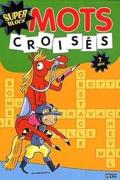 Paperback BLOCS MOTS CROISES 7 ANS [French] Book