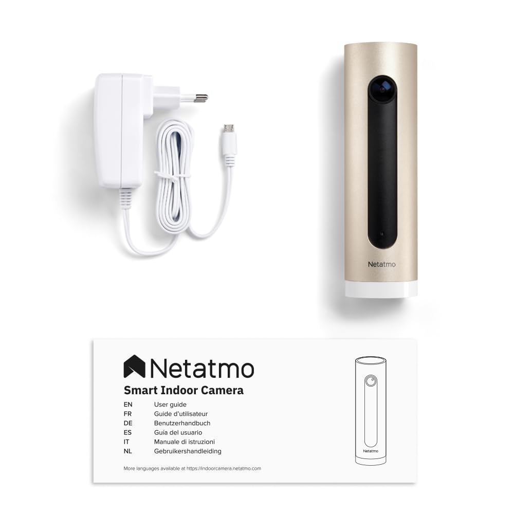 Netatmo Caméra de Surveillance Intérieure Intelligente - NSC01-EU