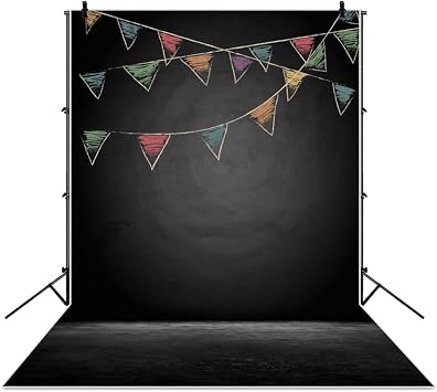 Laeacco 8x10ft Back to School Chalkboard Backdrop for Photography