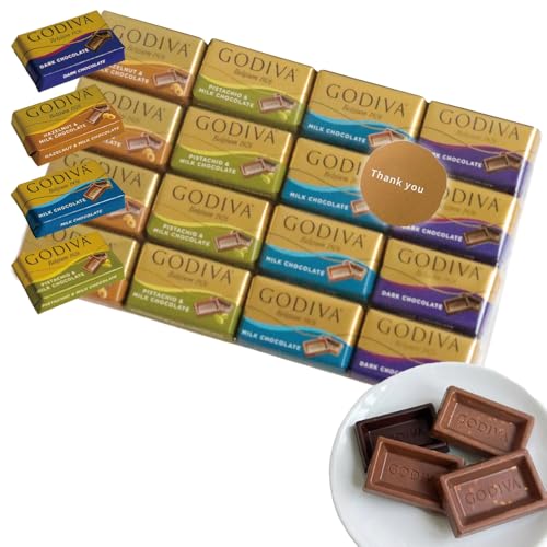 チョコ プチギフト 個包装 ナポリタン 特別な日に選ばれる 4種 アソートセット ミルクチョコ ダークチョコ ヘーゼルナッツ ピスタチオ 詰め合わせ (１６個入り 固定パッケージ)の商品画像（Amazon）