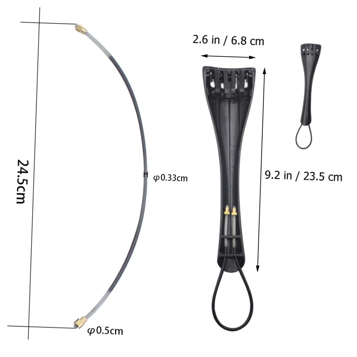 ibasenice 4sets Con Cordiera Ponte Accessori Per Violoncello Facile Da Installare e Manutenere Per Musicisti Professionisti e Appassionati