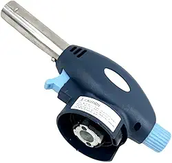 Maçarico Culinário Profissional Portátil com Chama Ajustável – Alta Precisão para Grelhar, Flambar e Caramelizar