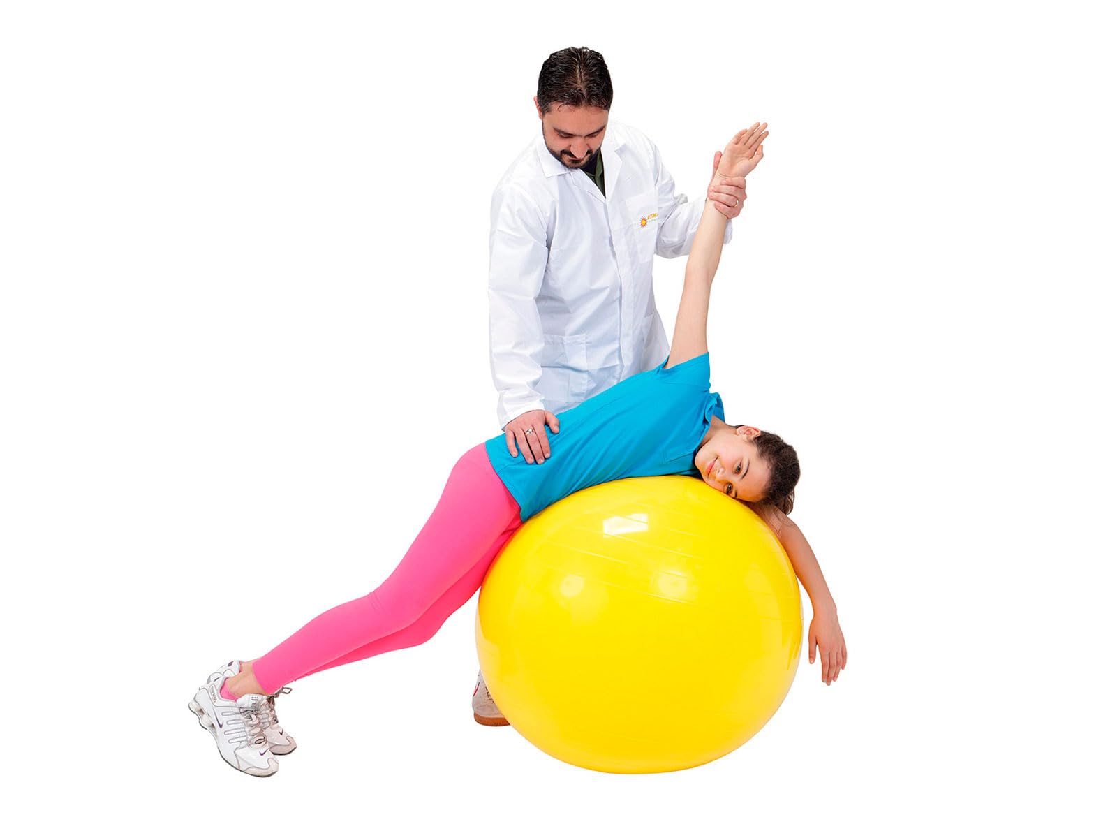Amazon.com: Gymnic 經典球,黃色,45 公分/ 18 英吋(9545) : 運動和戶外活動