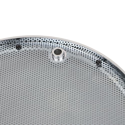 Image of Chrome Rear Speaker Trim Grills Mesh Covers Compatible with 2006-2013 Harley Electra Glide Street Glide Ultra Classic FLH